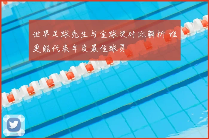 世界足球先生与金球奖对比解析 谁更能代表年度最佳球员