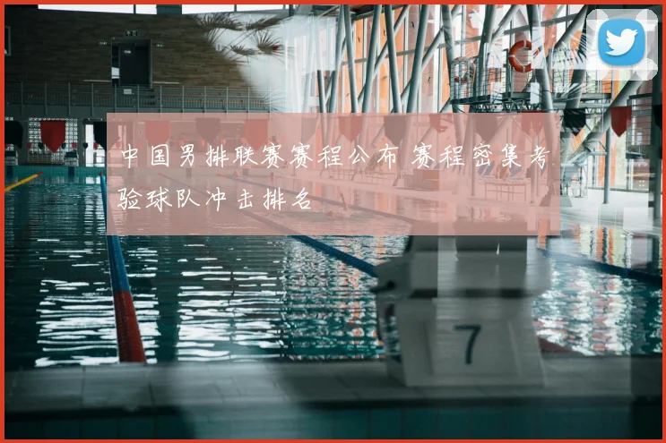 中国男排联赛赛程公布 赛程密集考验球队冲击排名